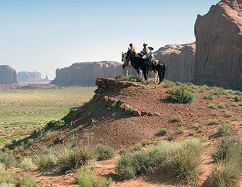 Le Far West  cheval - A travers Monument Valley