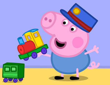 Peppa Pig - Le petit train de Papy Pig