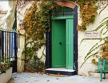 Une maison, un artiste - Charles Trenet, la maison aux volets verts