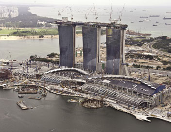 Superstructures - Les tours triples de Singapour