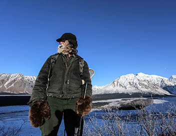 Seuls face  l'Alaska - Froid glacial