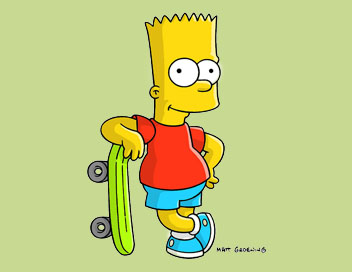Les Simpson - Le drapeau... potin de Bart