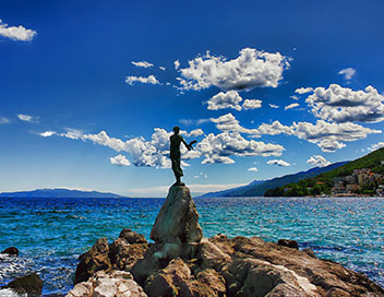 La Croatie par la cte - La baie de Kvarn