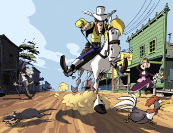 Les nouvelles aventures de Lucky Luke - Vautours dans la plaine